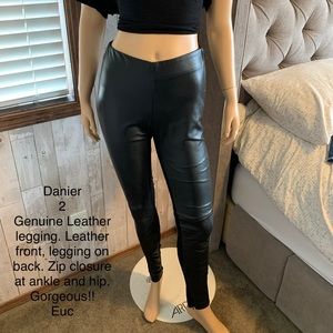Genuine Leather Leggings